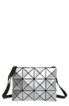 Bao Bao Issey Miyake Lucent Geometric-panel Crossbody Bag In Silver