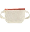 CLARE V PERFORATED LEATHER FANNY PACK - WHITE,HB-FP-FP-100023-CRM