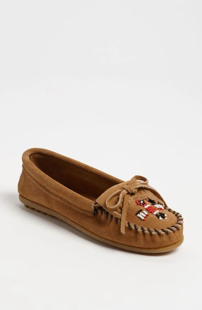 Minnetonka Thunderbird Ii Moccasin In Brown