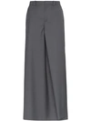 Y/PROJECT TROUSER FRONT WOOL BLEND MAXI SKIRT