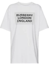 BURBERRY T-SHIRT MIT LOGO-PRINT