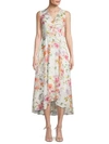 CALVIN KLEIN Floral Midi Dress