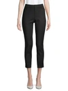 SAKS FIFTH AVENUE POWERSTRETCH TAPERED CROP TROUSERS,0400099938229