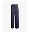 TED BAKER Wahnona wide high-rise crepe trousers