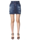 DSQUARED2 DENIM SKIRT,10848173