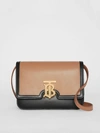 BURBERRY Small Leather TB Bag