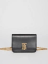 BURBERRY Belted Leather TB Bag