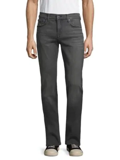 7 For All Mankind Slimmy Squiggle Jeans In Grey