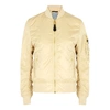 ALPHA INDUSTRIES MA-1 VF SAND NYLON BOMBER JACKET,3432864