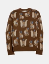 COACH COACH DISNEY X DUMBO JACQUARD SWEATER - WOMEN'S,69959 BRN 4