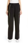 ADER ERROR LOGO TRACK PANTS,ASSPT04BK