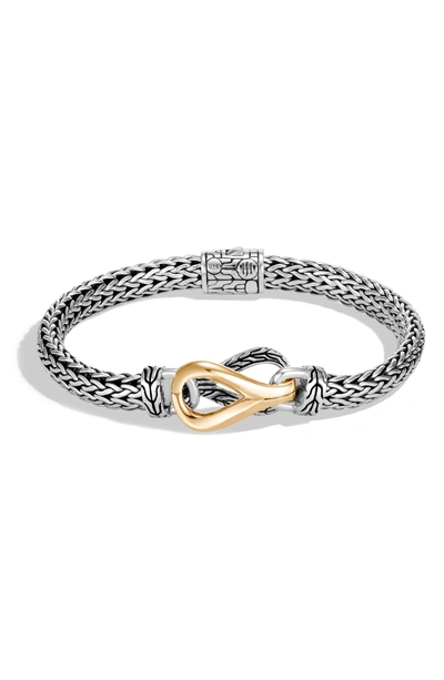 John Hardy Sterling Silver & 18k Yellow Gold Classic Chain Link Bracelet In Sterling Silver/yellow Gold