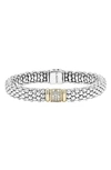 LAGOS DIAMOND & CAVIAR STATION BRACELET,05-80296-007.5