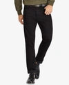 Polo Ralph Lauren Hudson Stretch Varick Slim Straight Fit Jeans In Black In New Hudson Black