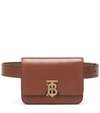 BURBERRY TB LEATHER BELT BAG,P00382843