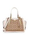 COACH Dreamer Signature Canvas & Leather Satchel