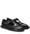 BURBERRY ALANNIS PATENT-LEATHER MARY JANE FLATS,P00381112