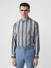 BURBERRY Icon Stripe Cotton Poplin Shirt