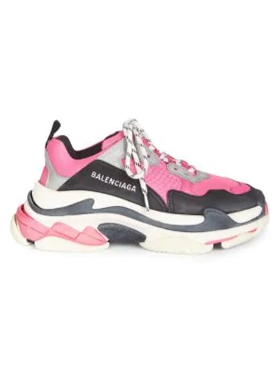 Balenciaga Triple S Sneakers In Pink