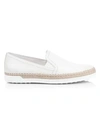 TOD'S Slip-On Leather Espadrille Trainers