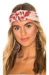 JENNIFER BEHR JENNIFER BEHR MARIN TURBAN IN ORANGE.,JEHR-WA27