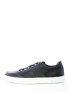 TOD'S SNEAKER BLACK LEATHER,10848192