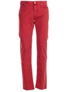 Jacob Cohen Comfort Straight-leg Jeans In Red