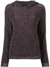 LANEUS HOODED KNIT JUMPER