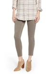 Spanx Jean-ish Leggings In Earthy Taupe