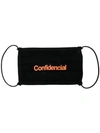 MARCELO BURLON COUNTY OF MILAN CONFIDENCIAL MASK