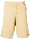 Woolrich Turn Up Hems Shorts In Neutrals