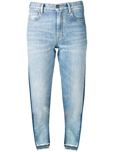 Marcelo Burlon County Of Milan Denim Cotton Jeans In Blue