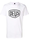 Deus Ex Machina Graphic Logo Cotton Tee In White