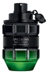 VIKTOR & ROLF SPICEBOMB NIGHT VISION EAU DE TOILETTE FRAGRANCE, 3 OZ,L85854