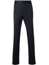 TOM FORD TOM FORD STRAIGHT-FIT TAILORED TROUSERS - 蓝色