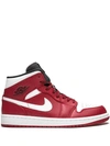 Jordan Air  1 Mid Sneakers In Red