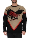 GIVENCHY GIVENCHY PRINTED KNITTED JUMPER