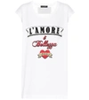 DOLCE & GABBANA COTTON TANK TOP,P00353450