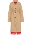 VETEMENTS REVERSIBLE TRENCH COAT,P00364049