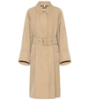 BURBERRY COTTON GABARDINE COAT,P00381322