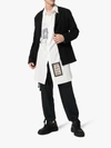 YOHJI YAMAMOTO YOHJI YAMAMOTO PATCH EMBROIDERED OVERSIZED SHIRT,HHB5002713828713