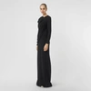 BURBERRY Cape-sleeve Stretch Jersey Gown