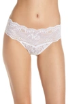 HANKY PANKY AMERICAN BEAUTY ROSE LACE THONG,1C1511