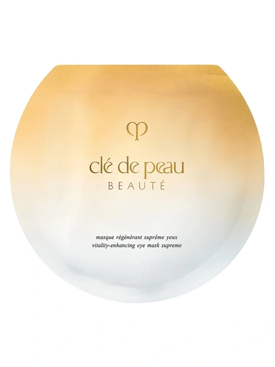 Clé De Peau Beauté Cle De Peau Beaute Vitality-enhancing Eye Mask Supreme, Set Of 6 In Colourless