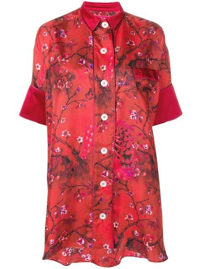 F.r.s For Restless Sleepers Midi Shirt Dress - 红色 In Red