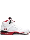 Jordan Air  5 Retro Sneakers In White