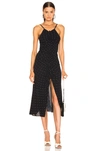 ALICE MCCALL Oscar Rouched Midi Dress