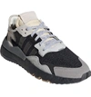 Adidas Originals Nite Jogger Suede And Rubber In Black