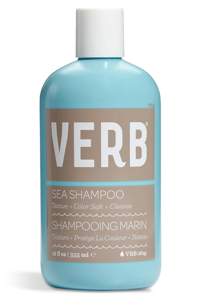 Verb Sea Texture Shampoo 12 oz/ 355 ml In Blue