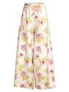 AMUR Aubry Floral Palazzo Pants